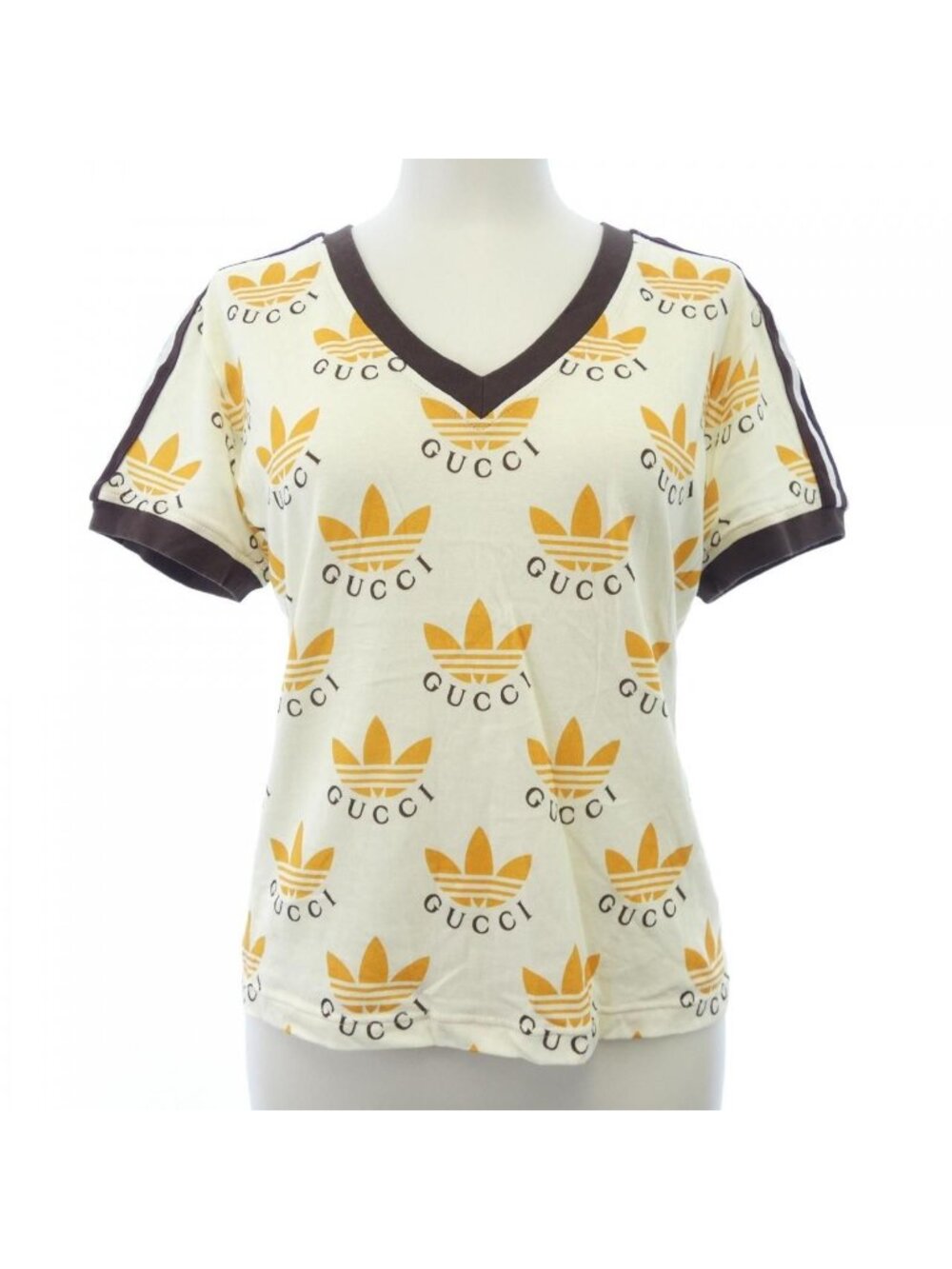 Gucci Adidas T-Shirt Yellow